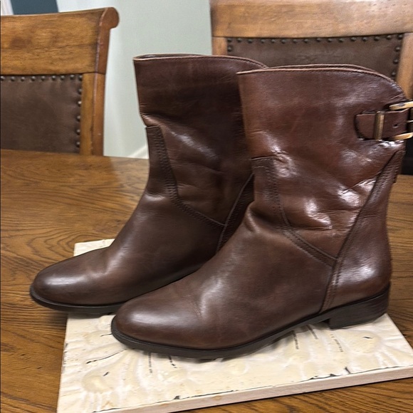 Stella Monelle Shoes - Stella Monelle Brown Leather Women's Boots